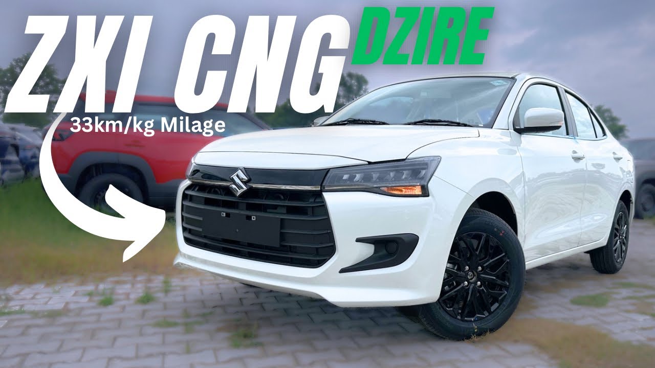 Maruti Suzuki Dzire ZXI CNG 2025 | Dzire Zxi CNG Top Variant Sirf ₹9.89Lakh 🔥Review in Hindi !!