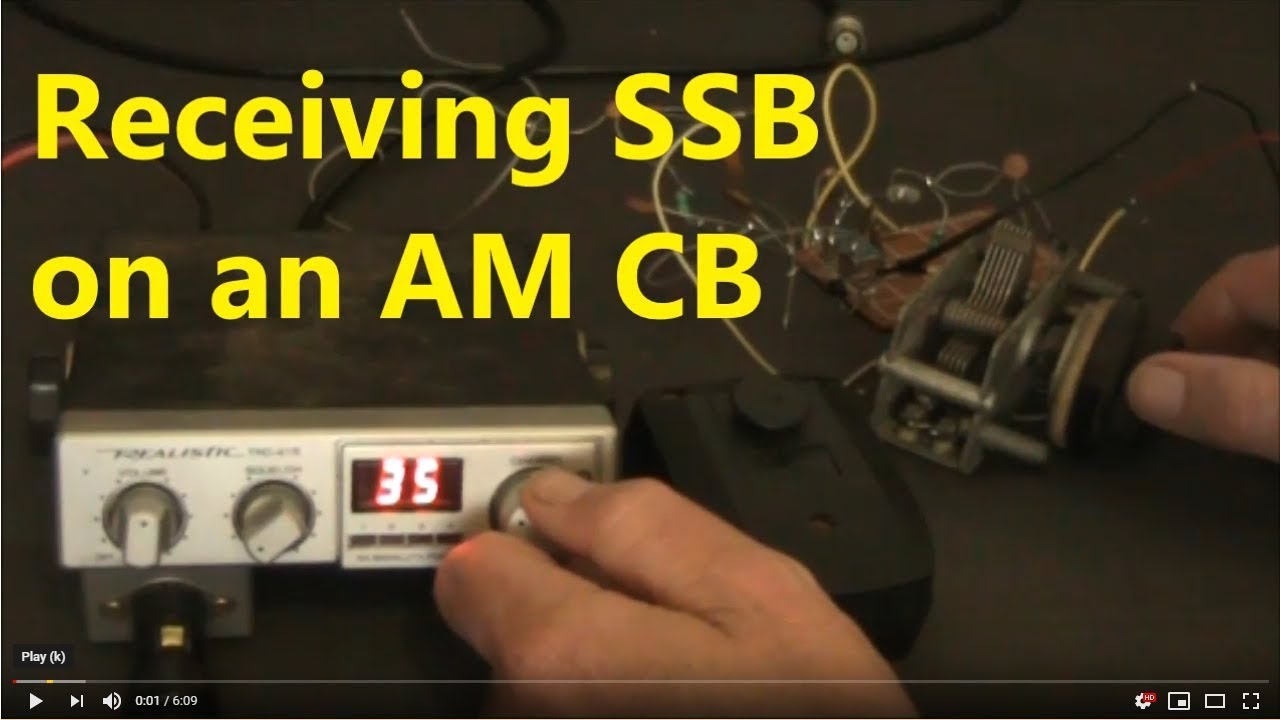 Receiving SSB on a 27 MHz AM CB radio