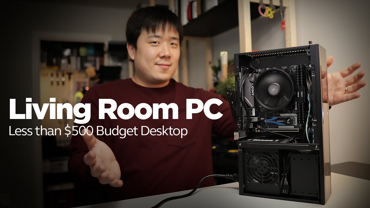 Mini ITX Living Room PC (HTPC) for Under $500 - Build & Part Selection Guide (Silverstone ML05)