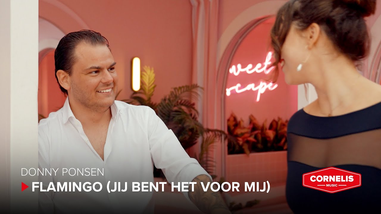 Donny Ponsen - Flamingo (Jij bent het voor mij) (Officiële videoclip)