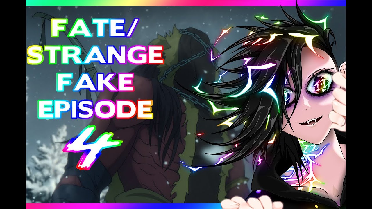 FATE/STRANGE FAKE EPISODE 4 REACTION!!!! FATE FAN REACTS!!!!!!