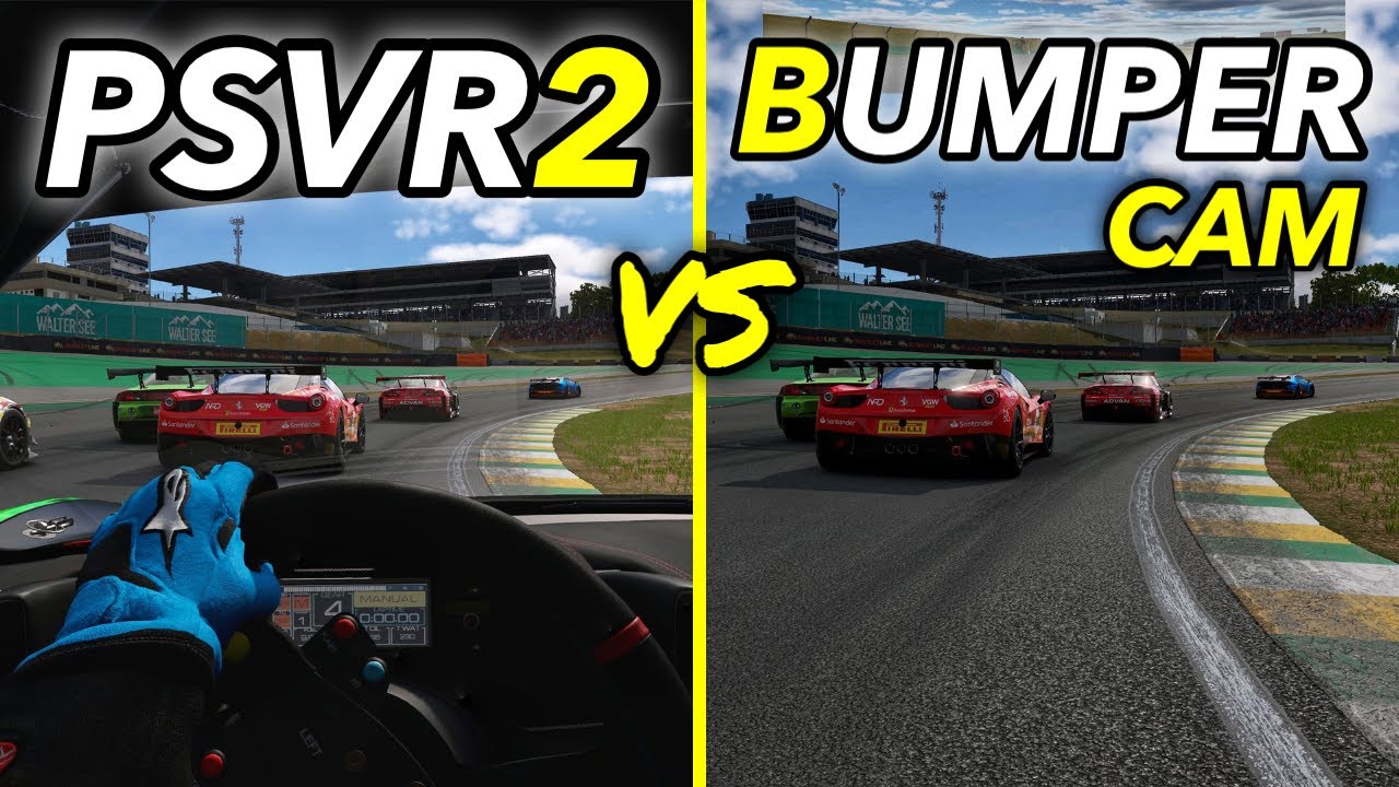 PSVR2 vs Bumper Cam | Which Is BETTER On GT7