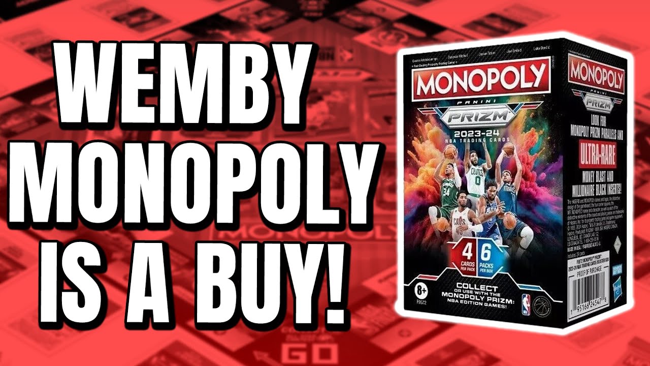 МОНОПОЛИЯ ВЕРНУЛАСЬ! (И ОНА ВСЕ ЕЩЕ ХОРОША) | Обзор Prizm NBA Monopoly Blaster 2023/24