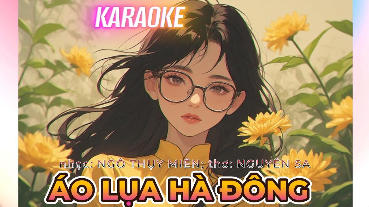#Karaoke “ ÁO LỤA HÀ ĐÔNG ”_ #NgôThụyMiên & #NguyênSa | #C6Xbeat #Slow