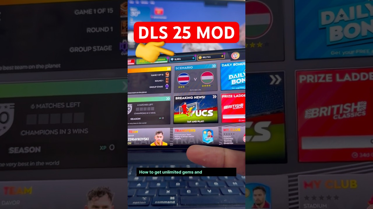 Get Unlimited coins and free Diamonds in DLS25 ✅ #dls25 #dreamleaguesoccer #dls25hack #dls25coins