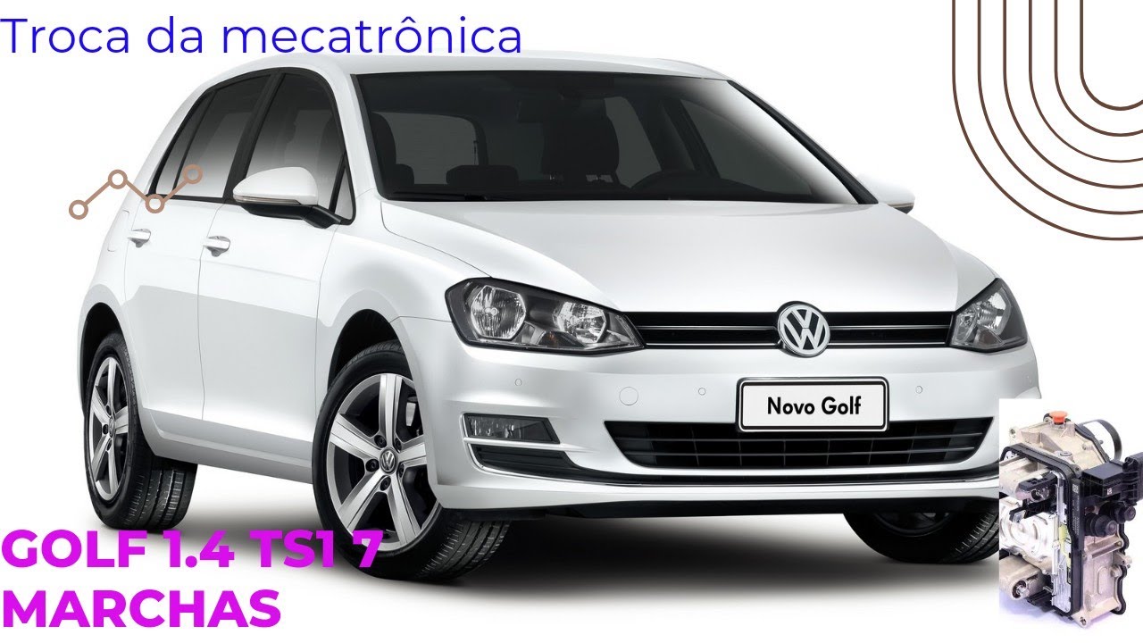 Troca da mecatrônica do Golf 7 machas 1° PARTE!