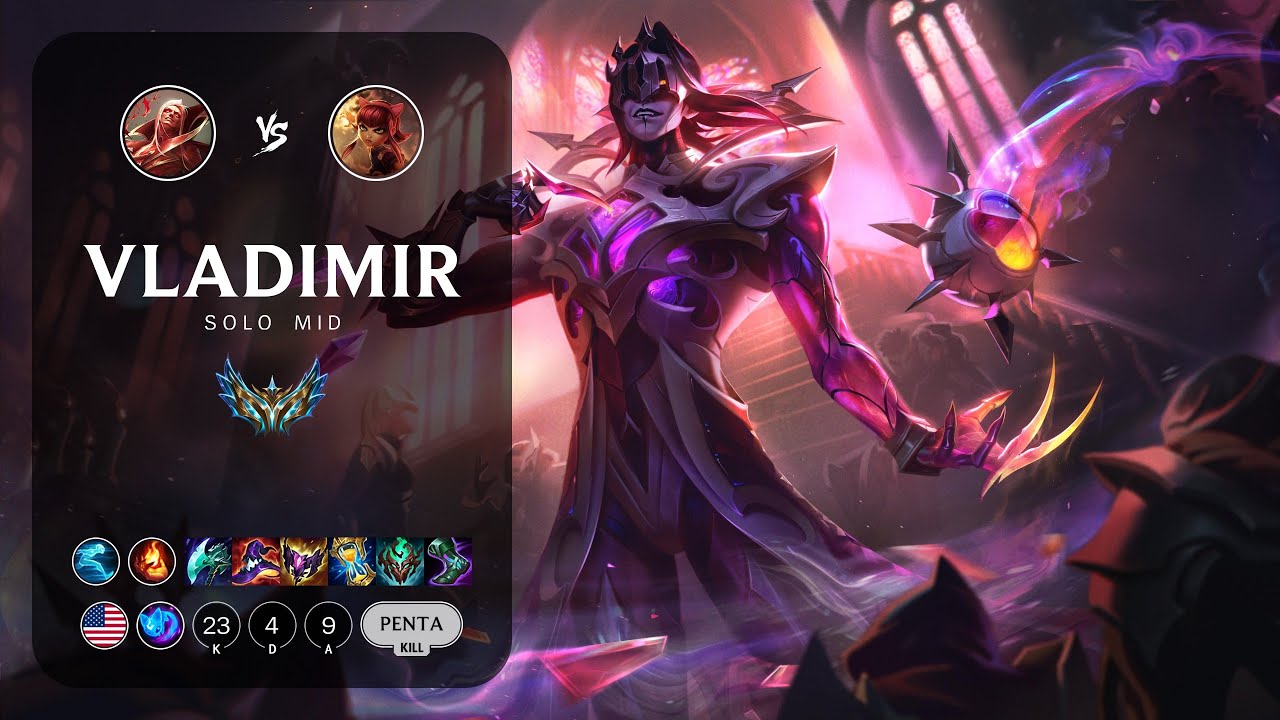 Vladimir Mid vs Annie - NA Challenger Patch 13.11