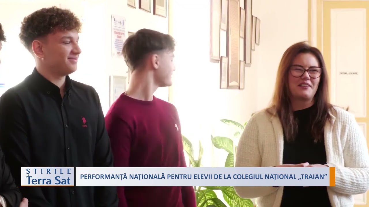 PERFORMANȚĂ NAȚIONALĂ PENTRU ELEVII DE LA COLEGIUL NAȚIONAL „TRAIAN”