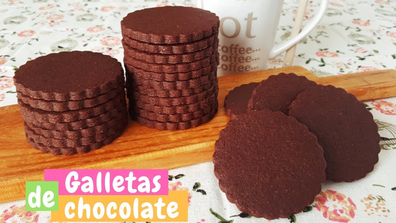 Como hacer galletas de chocolate | Mi tarta preferida