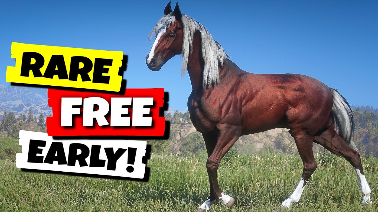 5 RARE Horses You Can Get EARLY and FREE in RDR2