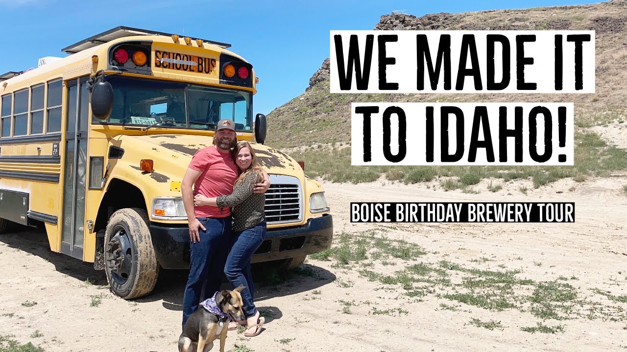 BOISE BIRTHDAY BREWERY TOUR!! || 2021 Bus Life Ep 19 || TaleOfTwoSmittys