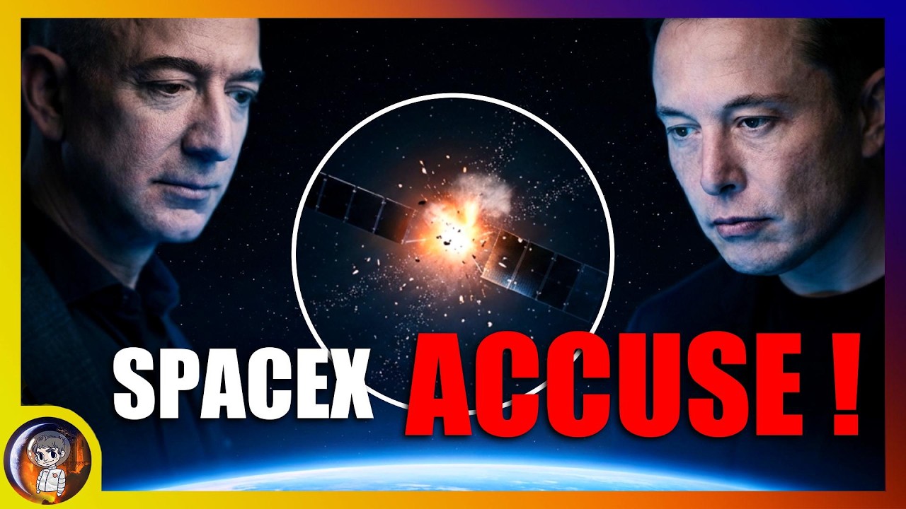 COLLISION en ORBITE : SPACEX et AMAZON se d&eacute;clarent la GUERRE ! - Le Journal de la Starbase #353