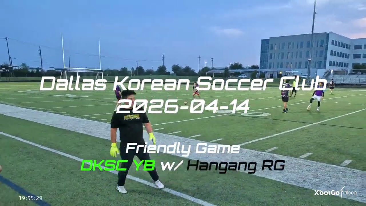 달라스 조기축구회(DKSC) 2026-04-14 YB팀 교류전 (Hangang RG)_Full