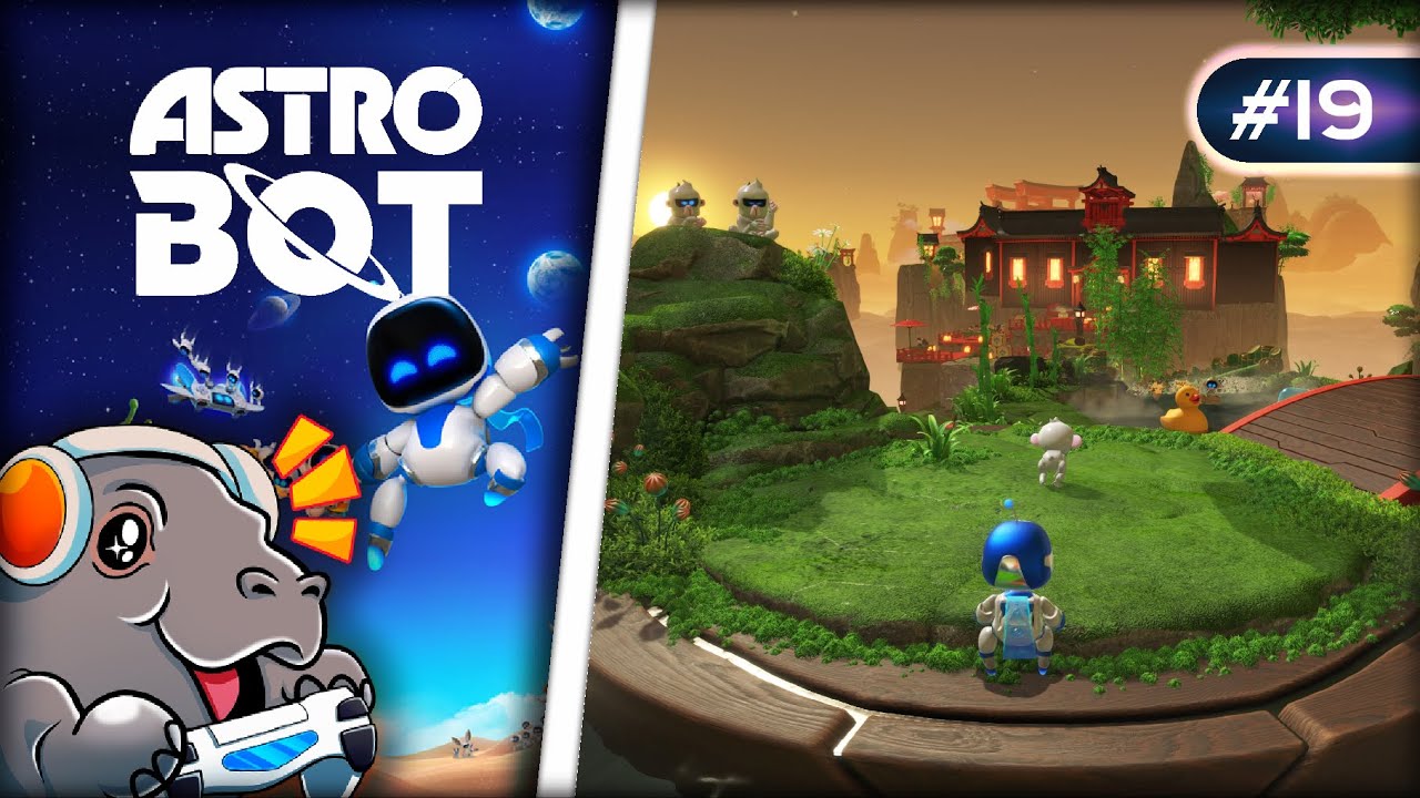#19 SpongeBot w Japonii | Łaźniowe Starcie [Astro Bot]