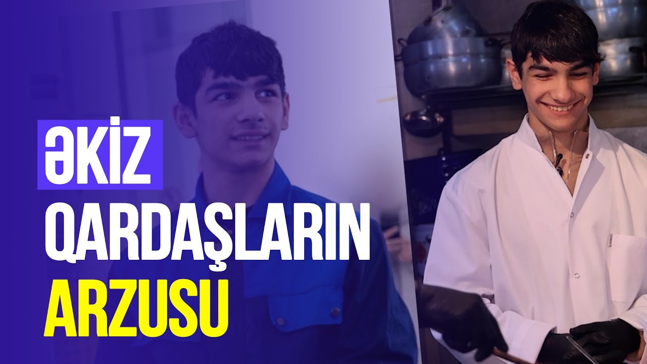 “Məktəblinin arzusu” - İnternat məktəbində oxuyan əkiz qardaşların fərqli peşə arzuları