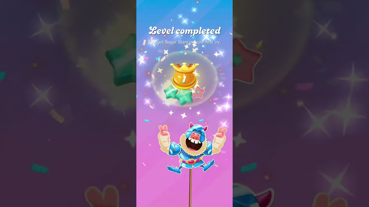 Candy Crush Saga level 17477-17478 completed