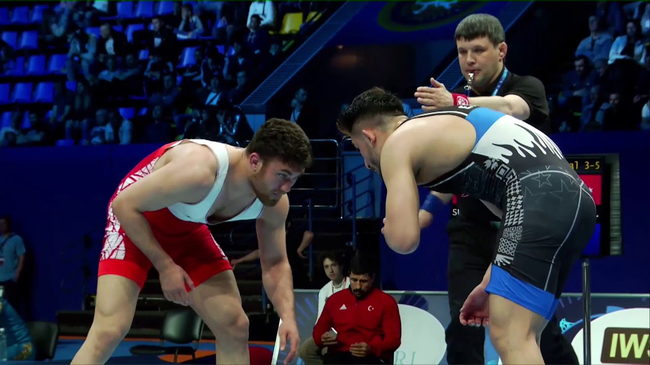 Final 3-5 FS 92 kg SULEYMAN KARADENIZ (TUR) - ERHAN YAYLACI (TUR)