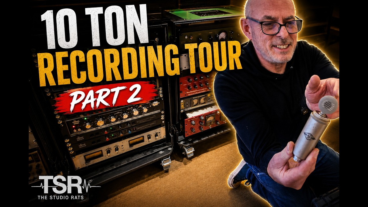 Внутри Ten Ton Recording: редкое винтажное студийное оборудование
