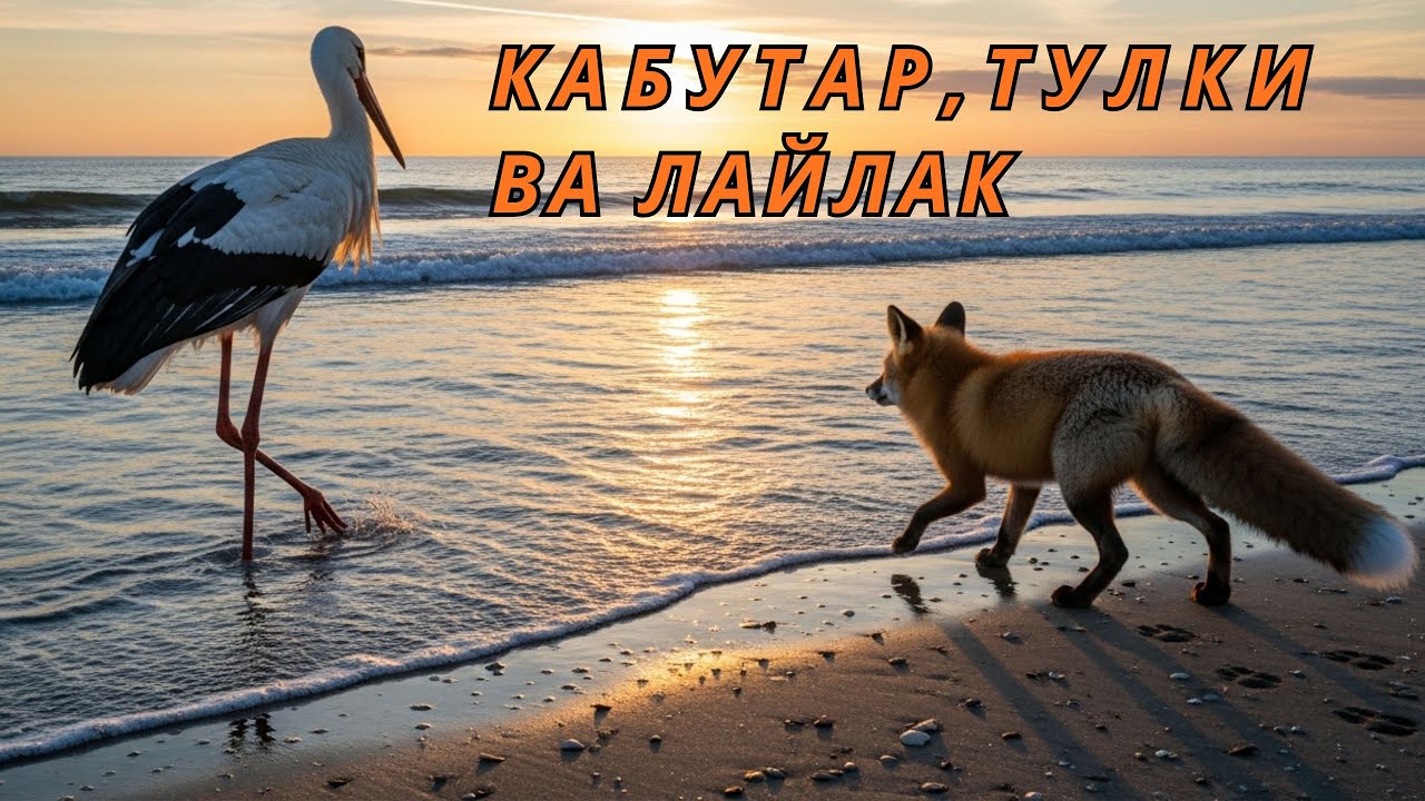 КАБУТАР, ЛАЙЛАК ВА ТУЛКИ ҚИССАСИ
