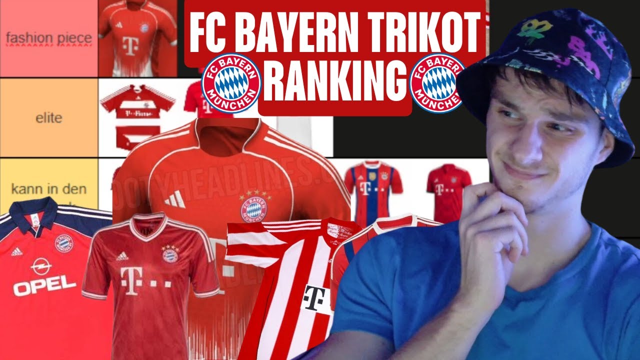 SO HÄSSLICH!🤢😂Ich RANKE die FC BAYERN HEIMTRIKOTS!