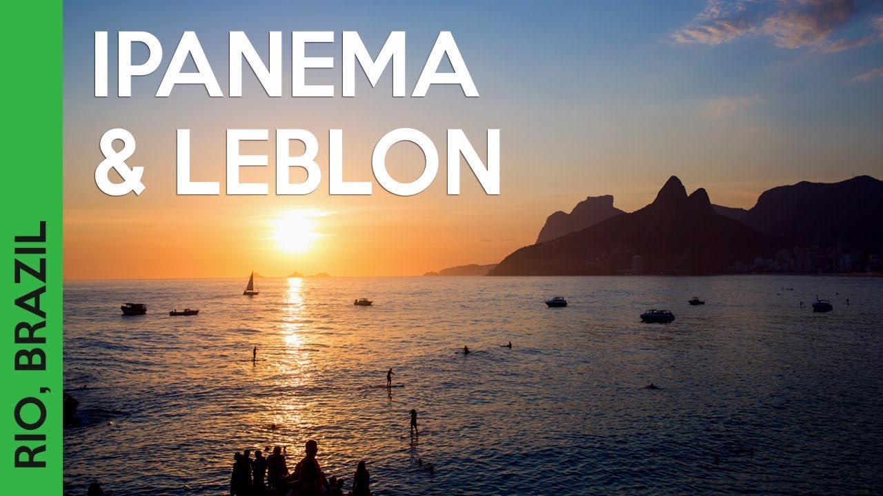 Leblon & Ipanema beach | Rio de Janeiro, Brazil (Travel Vlog)