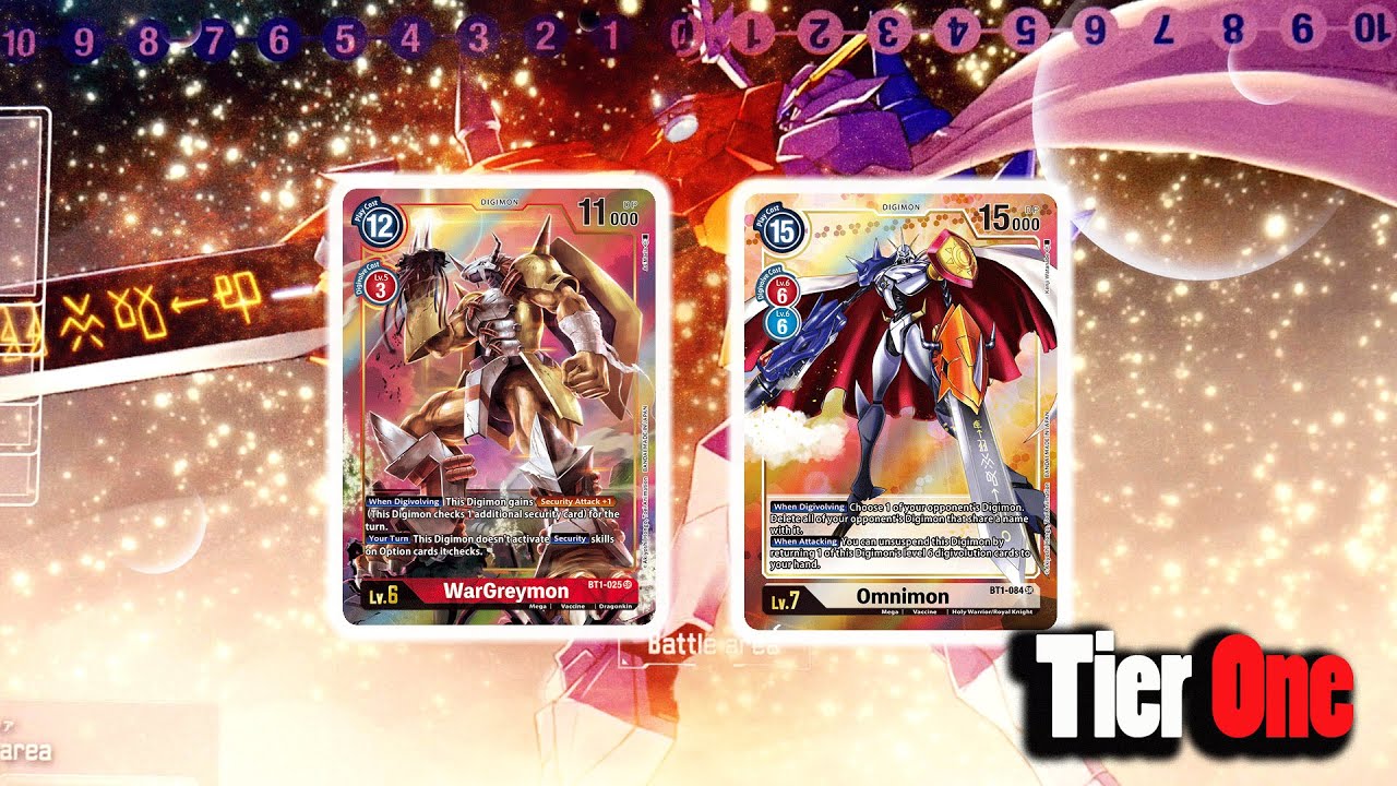 FIRST PLACE Red Aggro Wargreymon Omnimon Digimon TCG Deck - Set 1.0 Format! Digimon Card Game (2021)