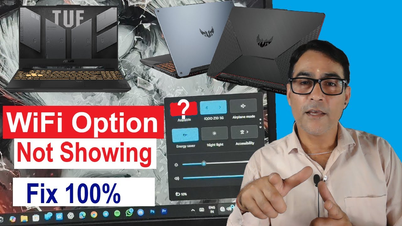 ✅ Fix WiFi Not Showing in Settings On Windows 11 in ASUS Laptop | Fix Missing WiFi 100%