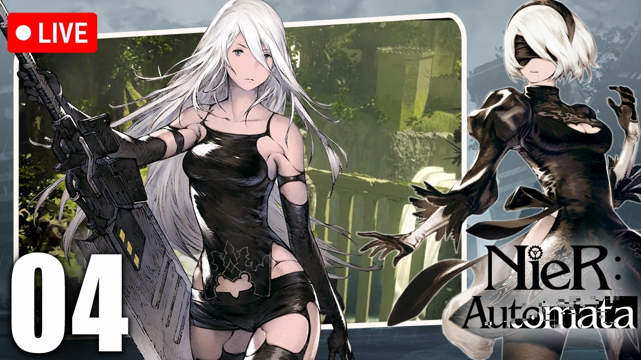 A2 e o Reino da Floresta | NieR Automata - Parte 4 (por Diesio Santos)