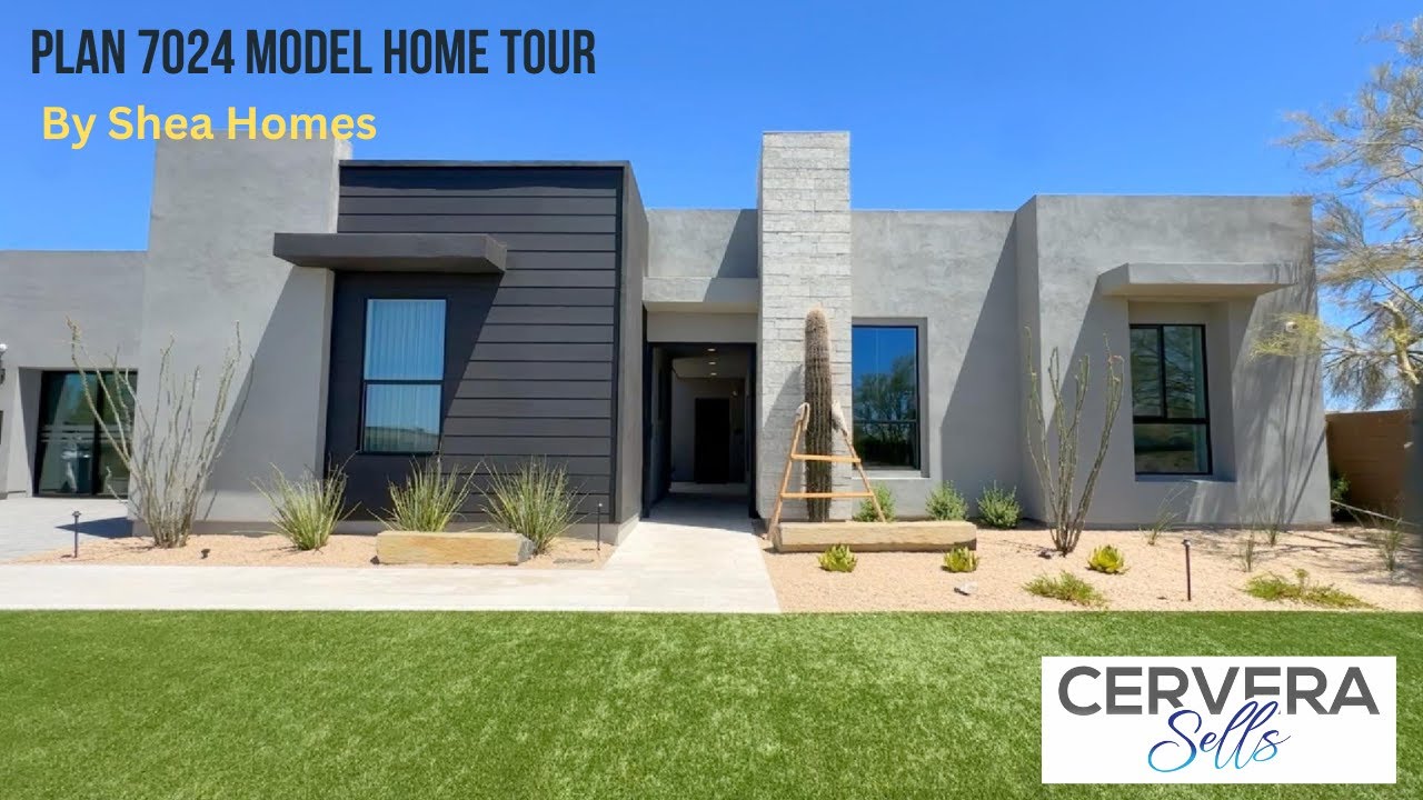 Shea Homes PLAN 7024 Model Home Tour | Cave Creek, AZ | Reserves Lone Mountain | 5 /4.5 4,019 SqFt