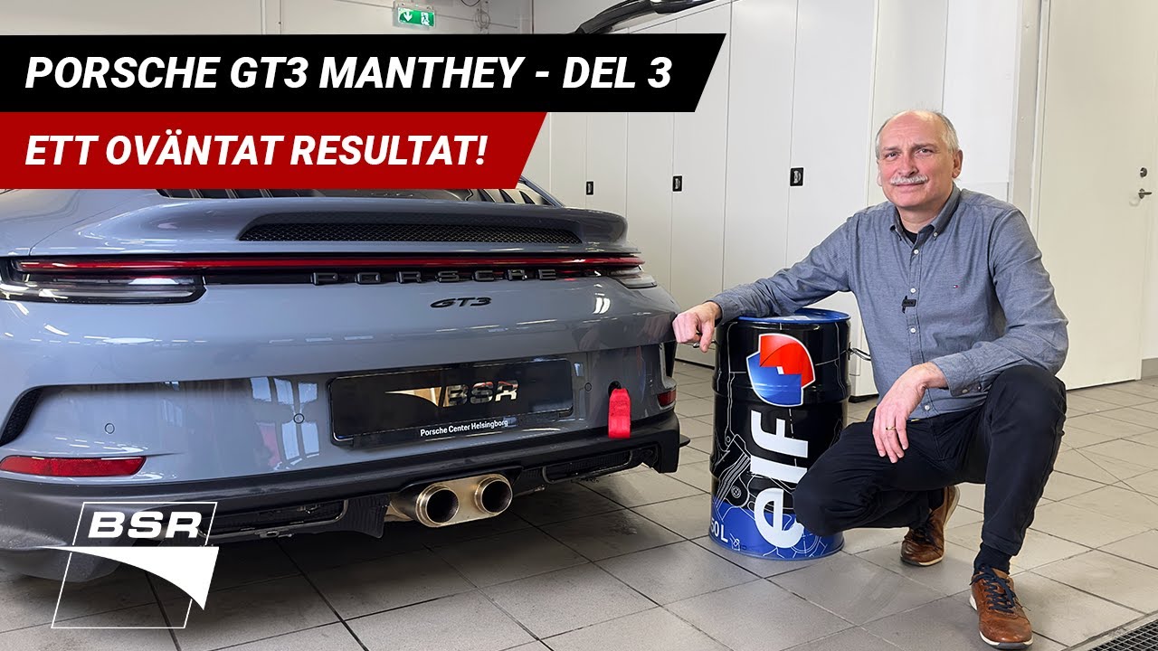 PORSCHE GT3 MANTHEY DEL 3 - Ett oväntat resultat!