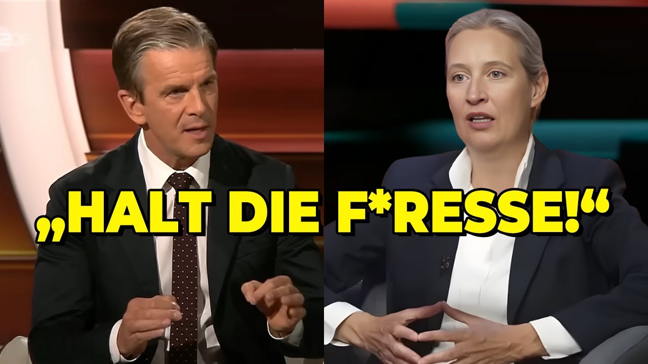Alice Weidel nach hitzigem Streit aus Markus Lanz Show geworfen