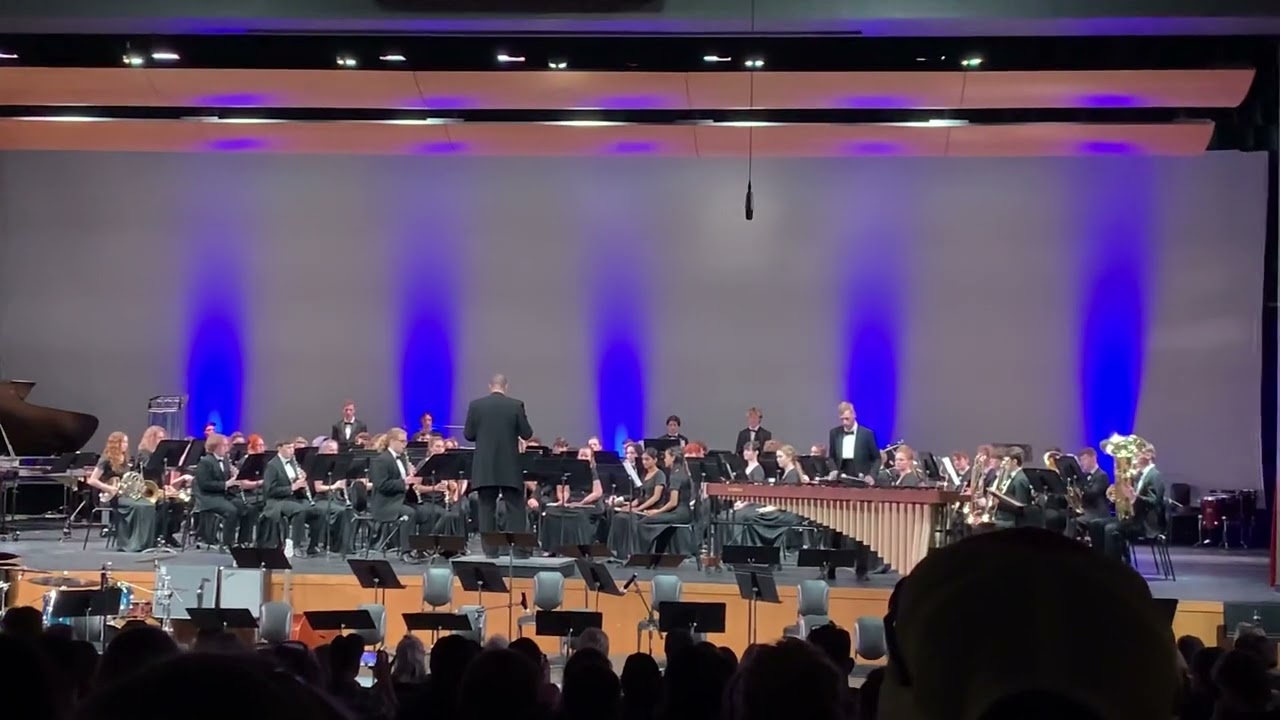 Concert Piece by Clifton Taylor.  Marimba Soloist - Sean Caviness