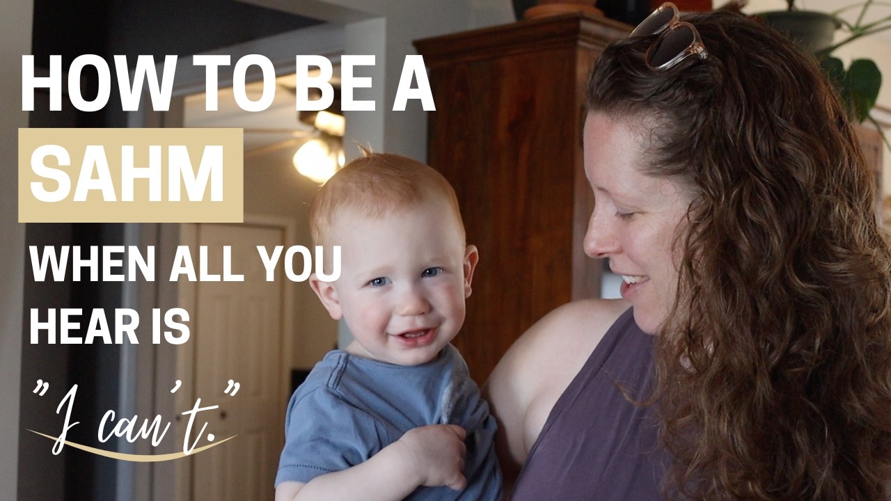 When your heart is saying yes but your mind is saying no | Becoming a SAHM