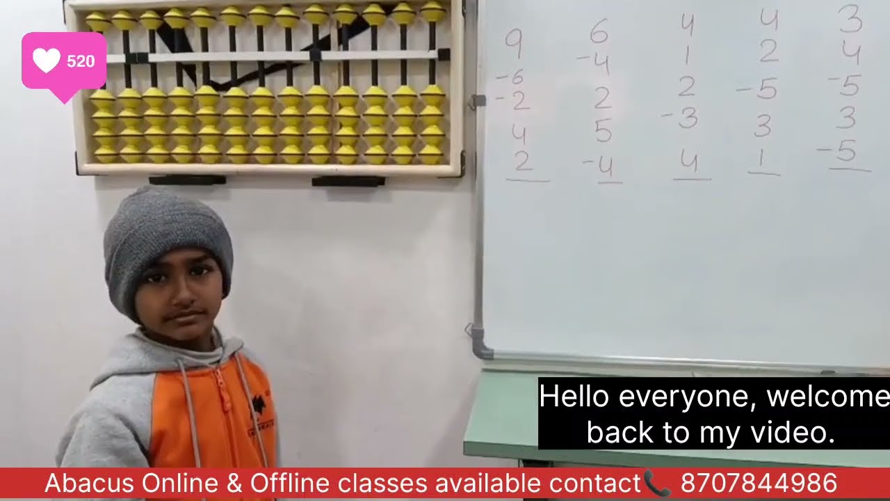 Addition & subtraction sums (Admission open 📞 8707844986 #youtube #brainlearning #basic #dictation 