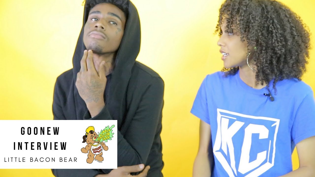 Little Bacon Bear Sits Down With Goonew (@Hoodrich_Goon)