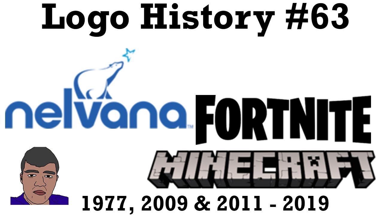 ИСТОРИЯ ЛОГОТИПА №63 — Minecraft, Fortnite и Nelvana