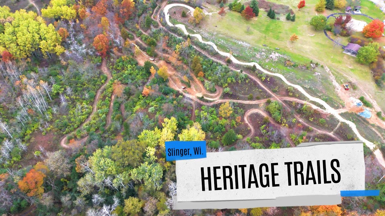 Heritage Trails Bike Park | Fall Mashup Music Compilation **DRONE SHOTS**