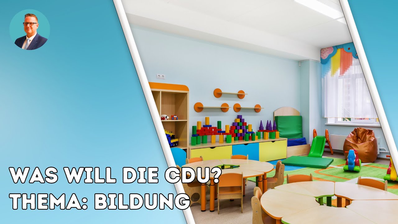 Was ist der Plan der CDU zum Thema Bildung? | Marc We&szlig;eling
