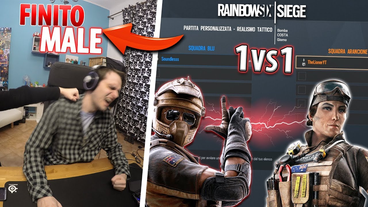 Doveva essere un 1vs1 MA È FINITO A PUGNI non è uno scherzo - Rainbow Six Siege