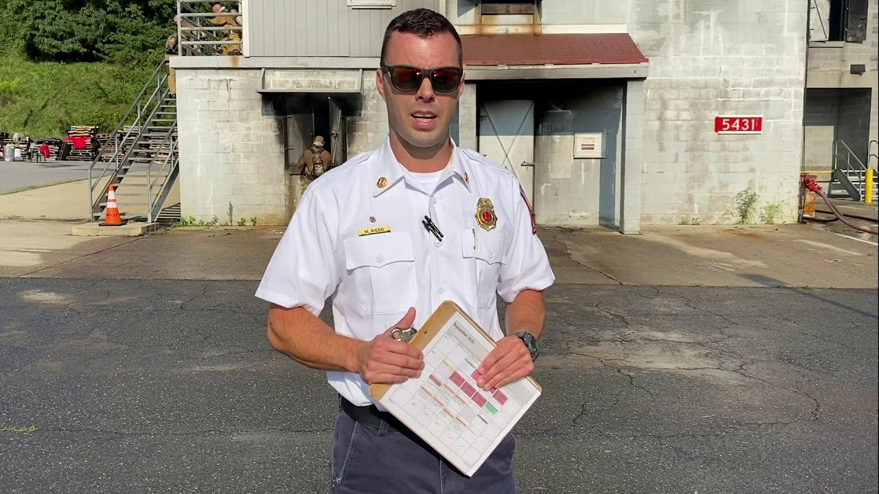 Frederick County, MD Fire Academy Recruit Live Burns with RC28