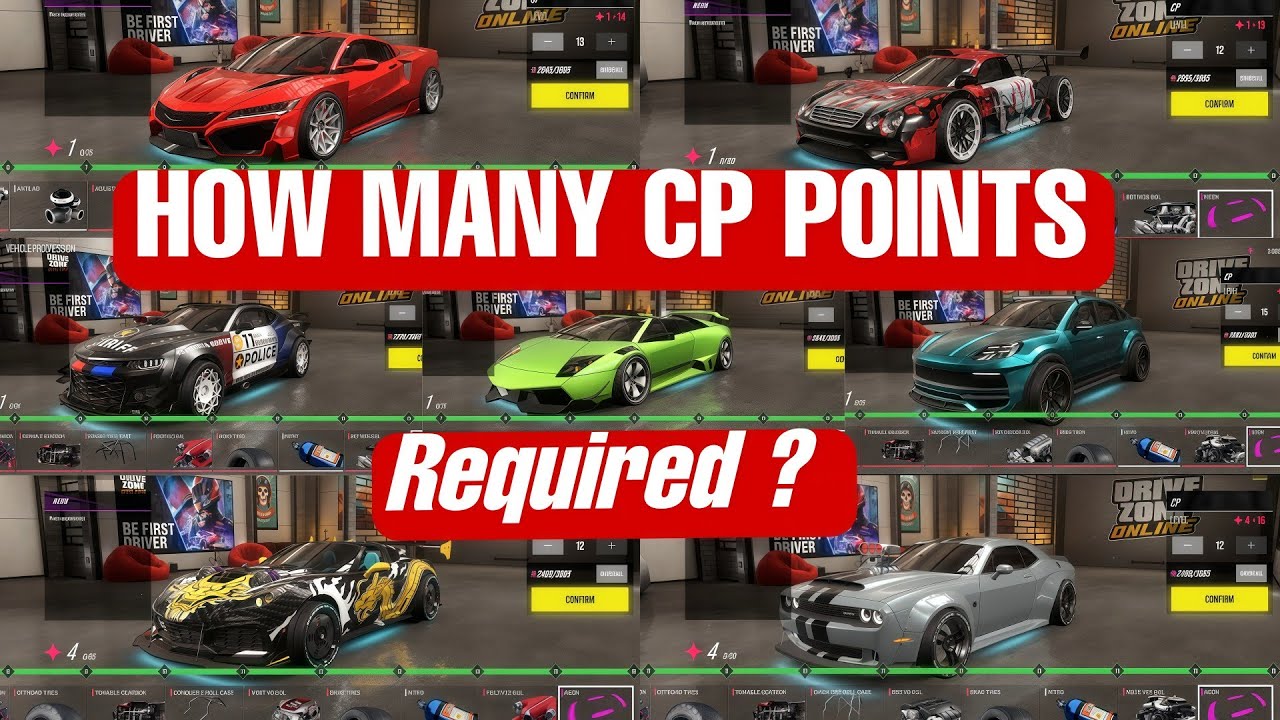 СКОЛЬКО CP ТРЕБУЕТСЯ ❓ | DriveZoneOnline Все автомобили класса А Сколько CP требуется для максима...