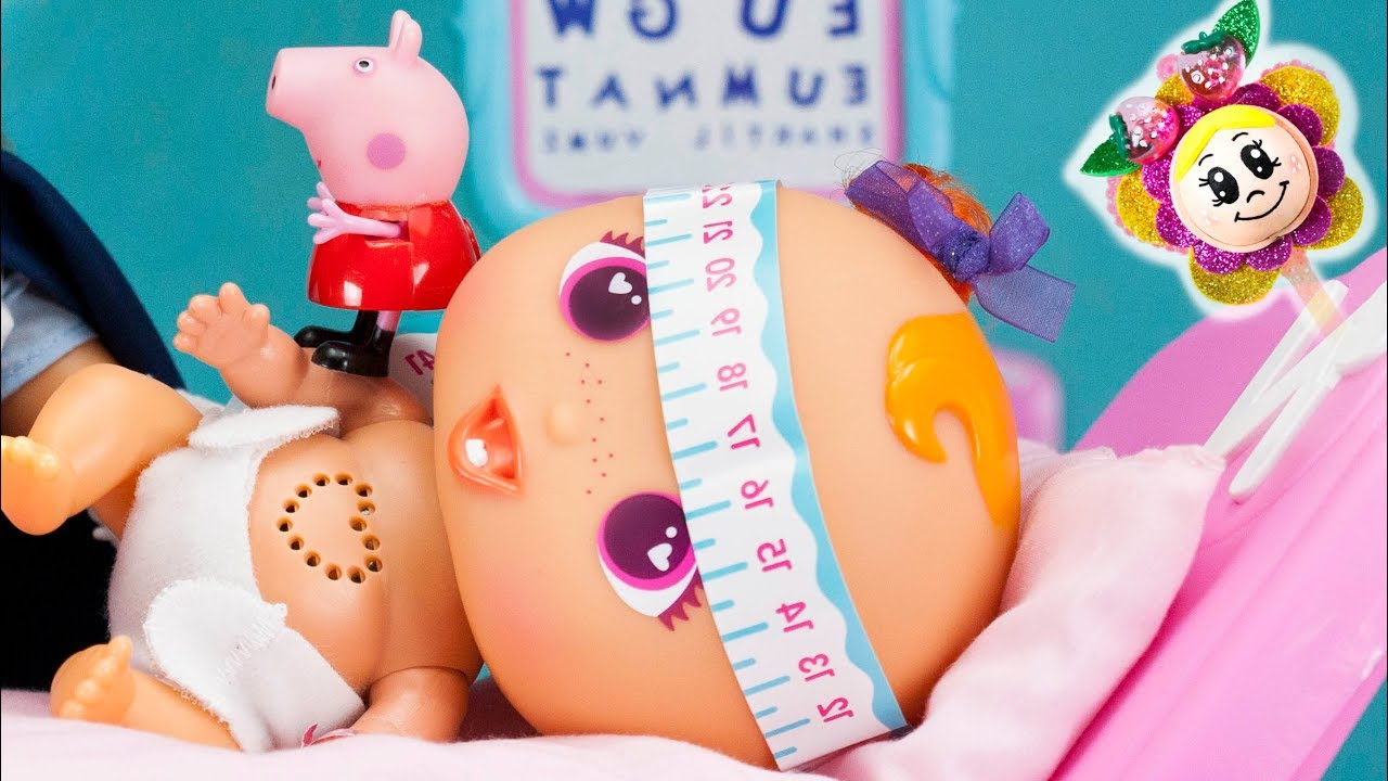 Bellies Babies: il est temps de prendre les poupons de Peppa Pig et Pinypon pour peser et mesurer