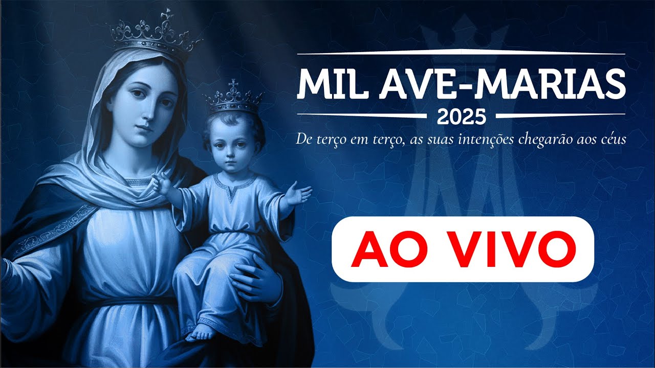 MIL AVE MARIAS  | SANTUÁRIO DE NOSSA SENHORA DO GUADALUPE | 30/05/2025 | @PadreManzottiOficial