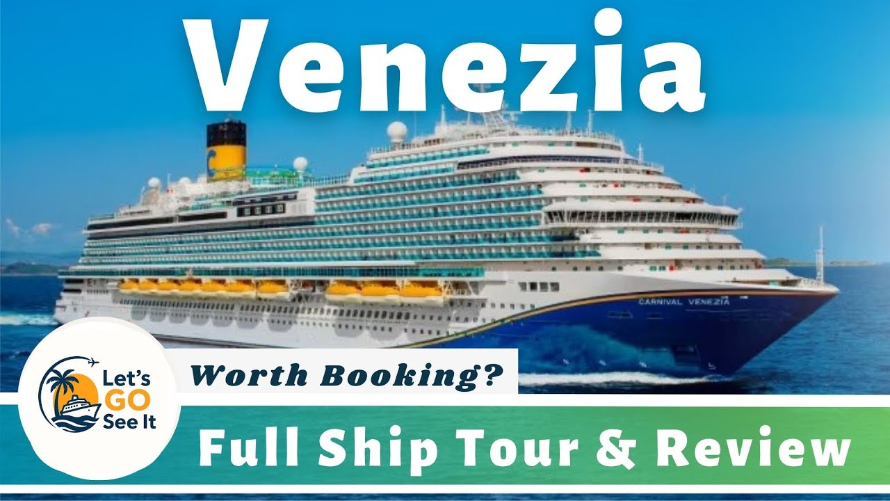 2025 CARNIVAL VENEZIA Ship Tour - 4K HD
