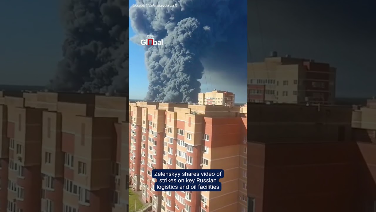 Zelenskyy Claims Ukraine Struck Russian Logistics Hubs Near Moscow In Major Operation