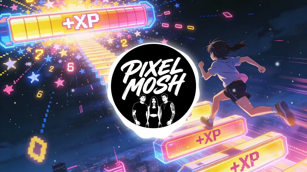 XP OVERFLOW ⭐ Hyper-Speed Level-Up Anthem | Happy Hardcore / Electronicore [Pixel Mosh]
