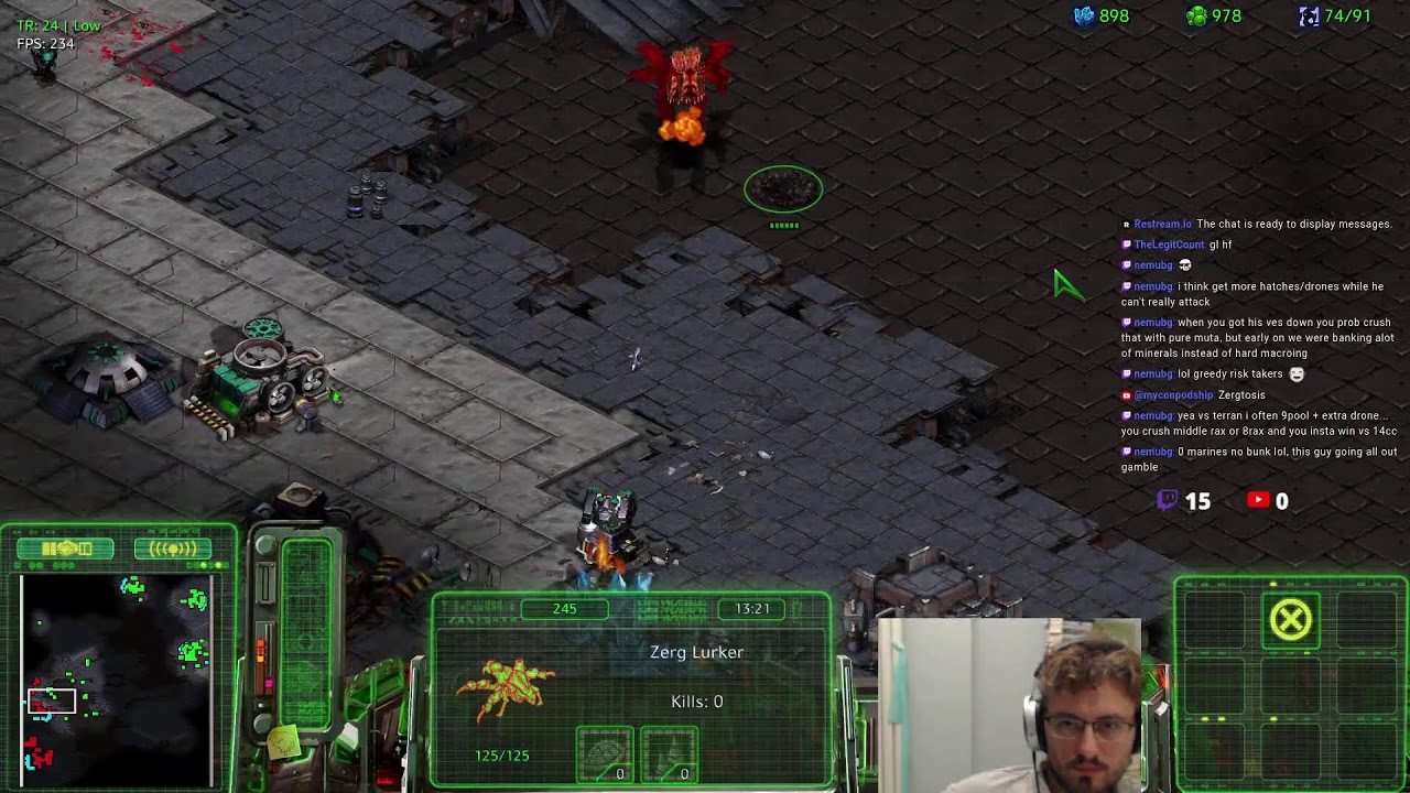 Mass Zerg ladder