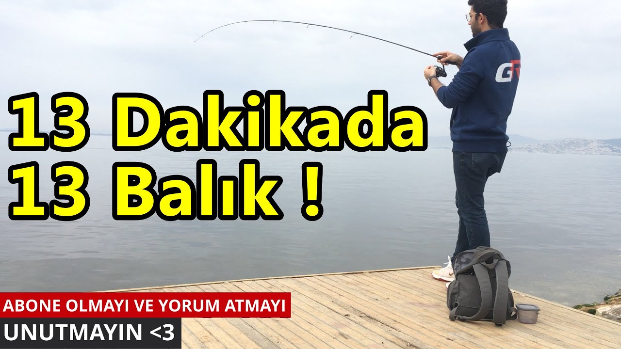 13 Dakikada 13 Balık! | İzmir LRF | Kolaj