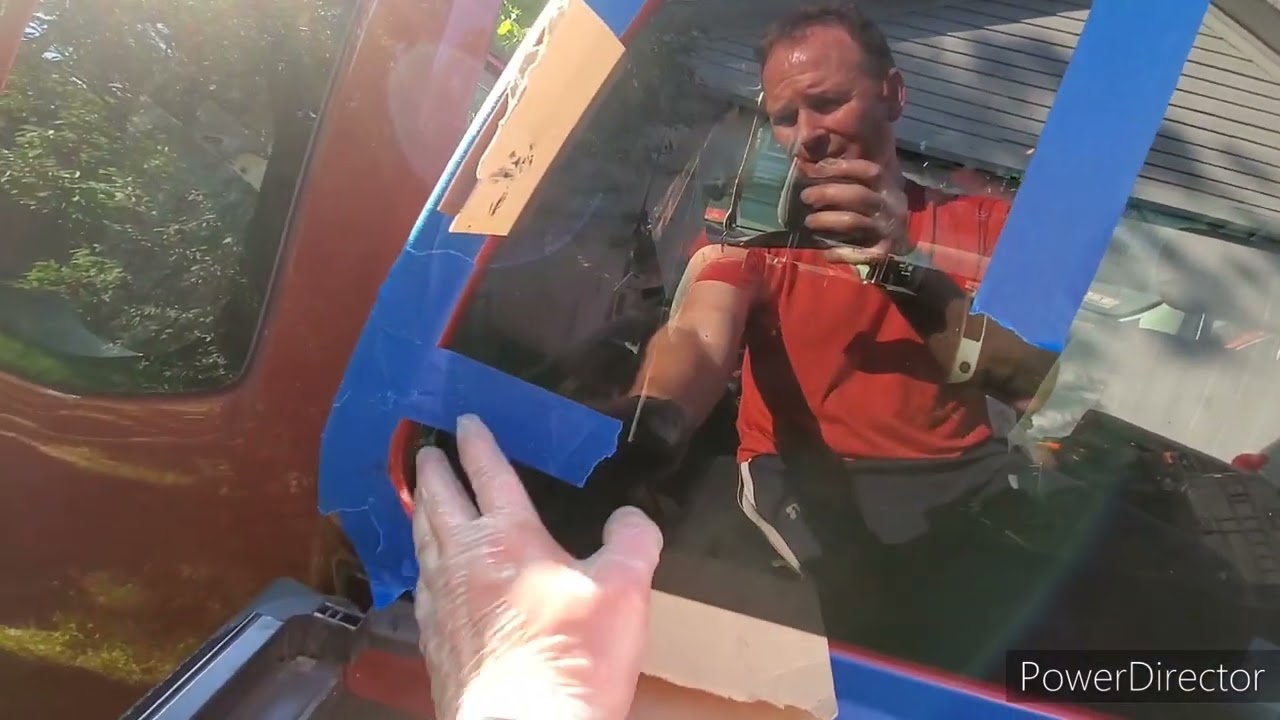 rear sliding window install replacement Nissan Frontier