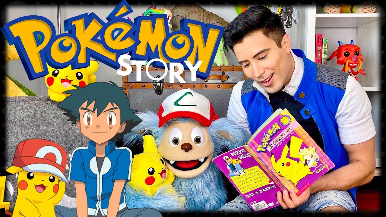 Pokemon Story | Ash and Pikachu Adventures | The Haunted Gym | Pokemon Journeys | Read Aloud Book